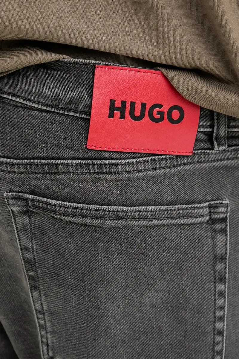 HUGO Jeans Uomo Grigio 3612082 miniatura 4