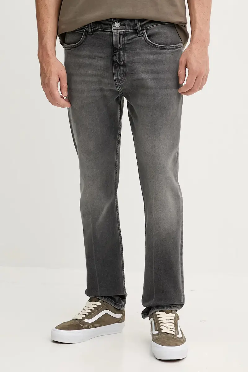 HUGO Jeans Uomo Grigio 3612082