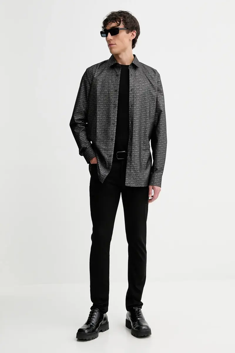 HUGO Jeans Uomo Nero 3777998 miniatura 2