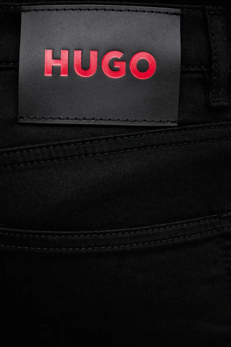 HUGO Jeans Uomo Nero 3777998 miniatura 4