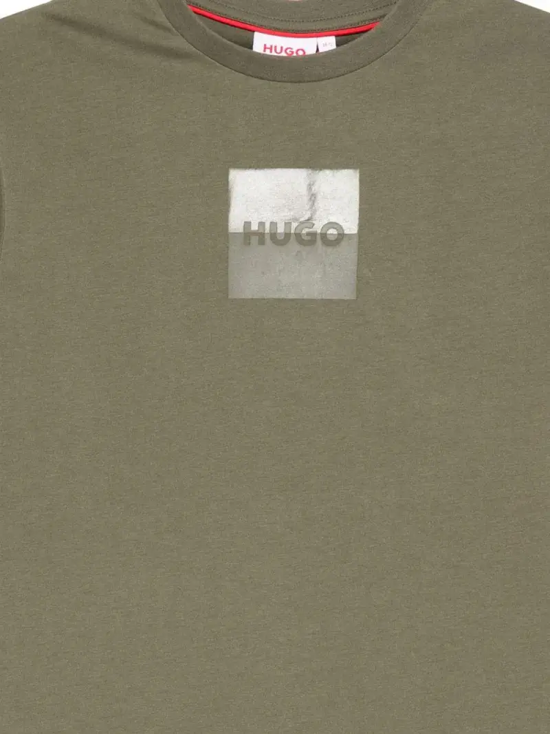 Hugo Kids Maglia Verde militare Bambino miniatura 3