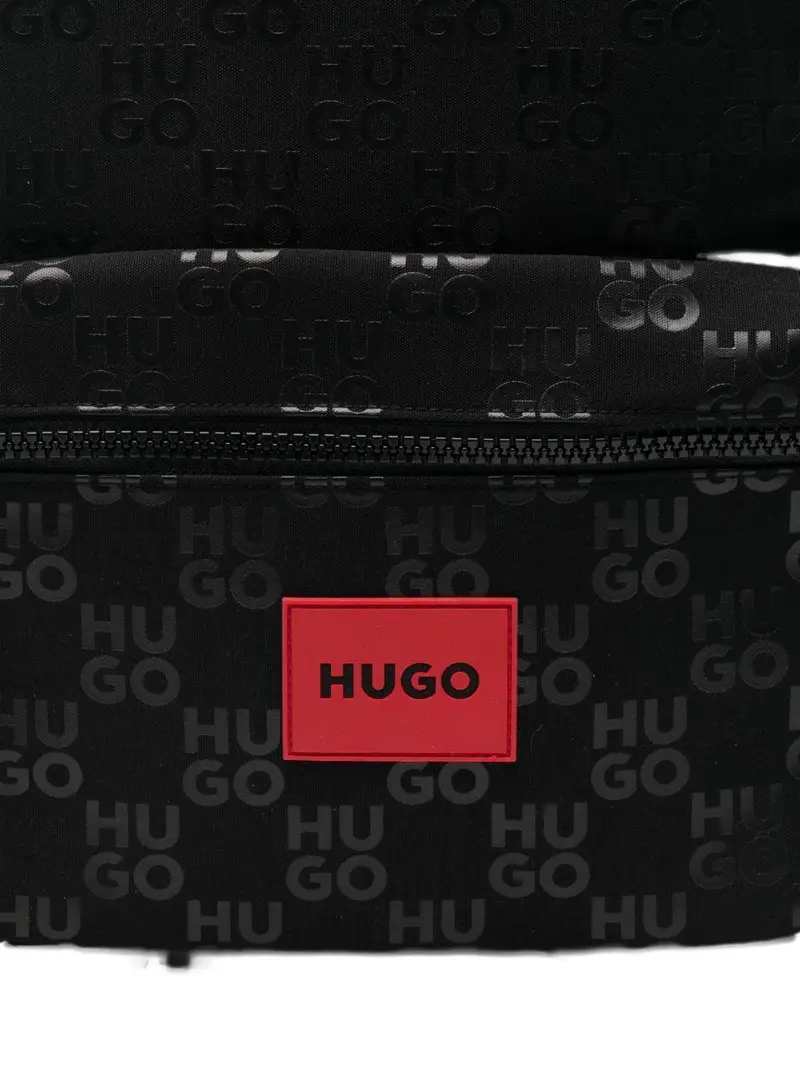 Hugo Kids Zaino nero per bambino miniatura 2