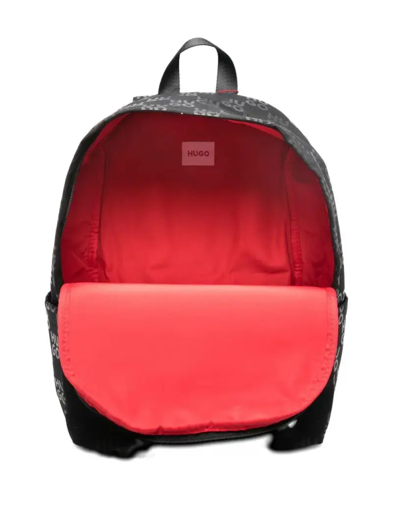 Hugo Kids Zaino nero per bambino miniatura 3