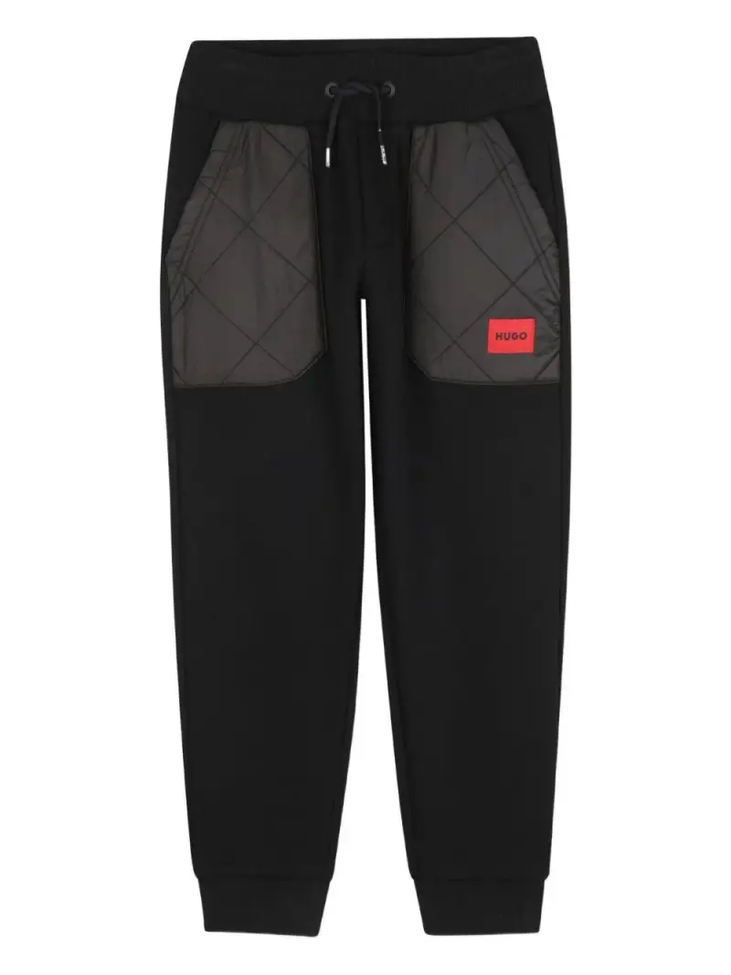 Pantaloni Sportivi Trapuntati Nero