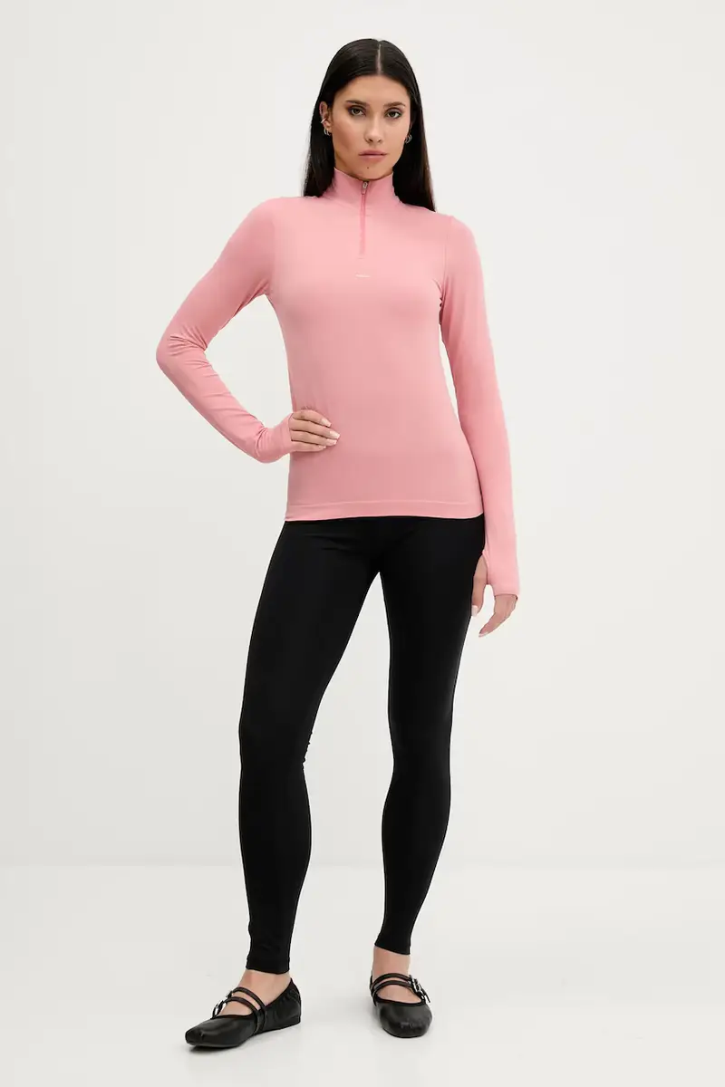 HUGO Leggings Donna Nero 3152036 miniatura 2