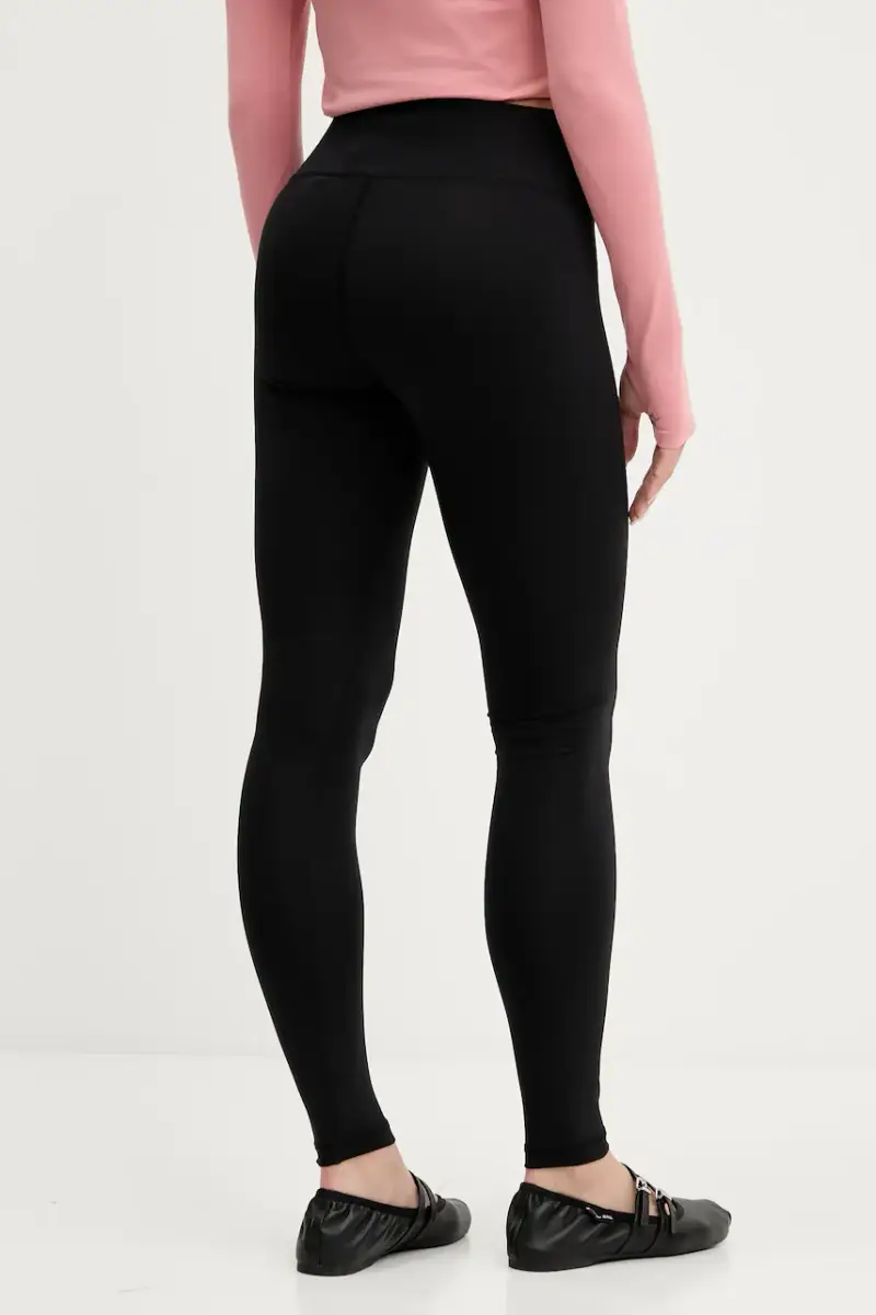 HUGO Leggings Donna Nero 3152036 miniatura 3