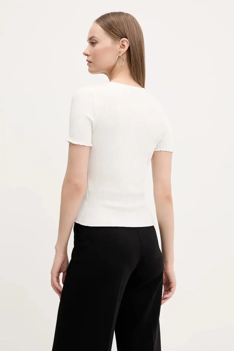 maglione donna colore beige 50538231 miniatura 3