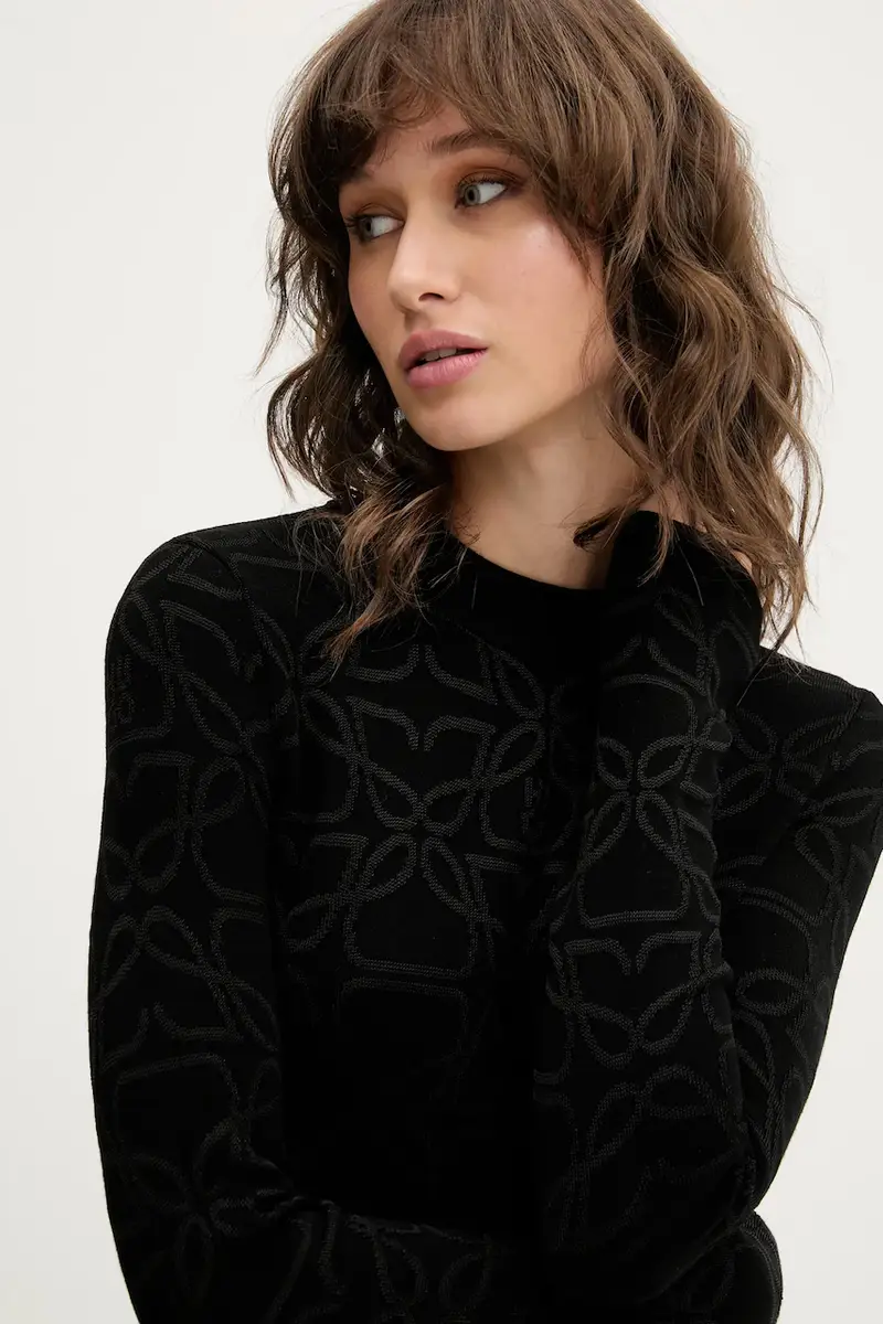 maglione donna colore nero 50542604 miniatura 4