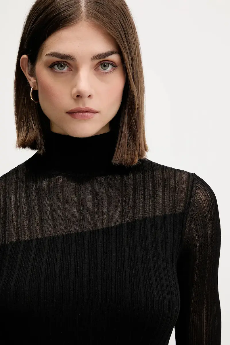 maglione donna colore nero 50542650 miniatura 4