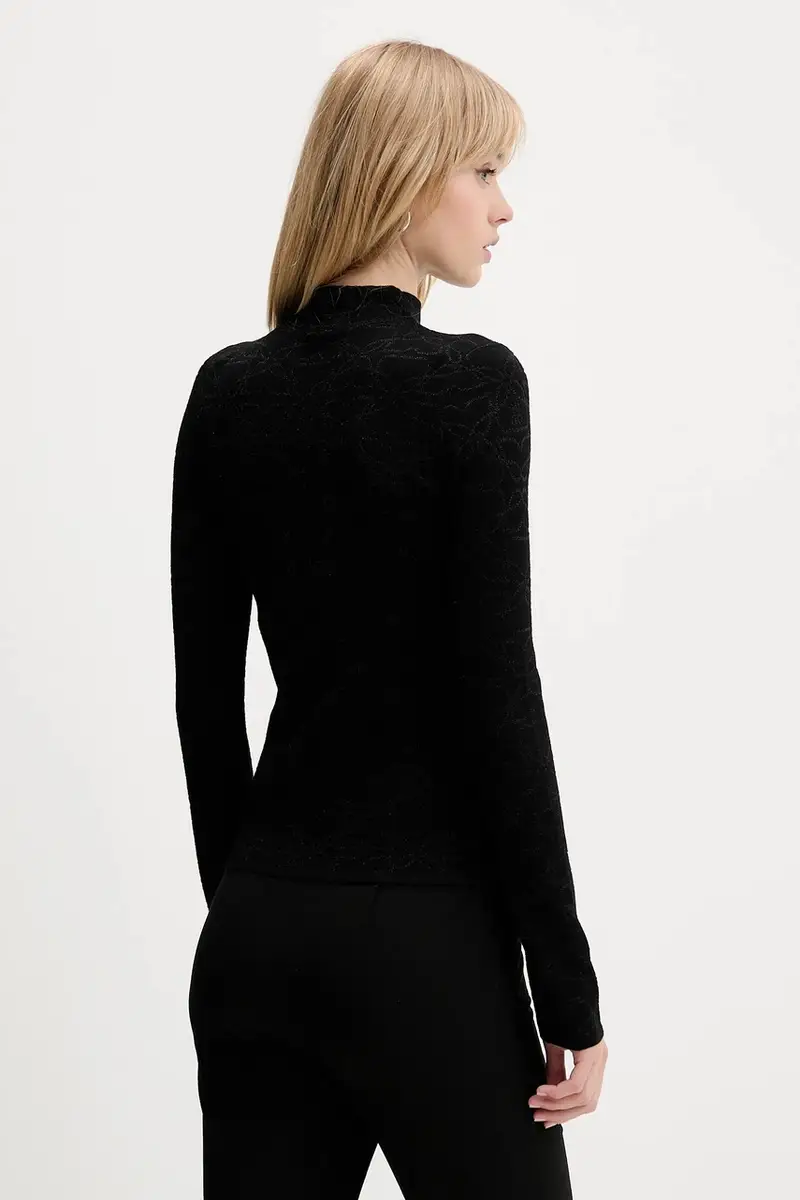 maglione donna colore nero 50548283 miniatura 3