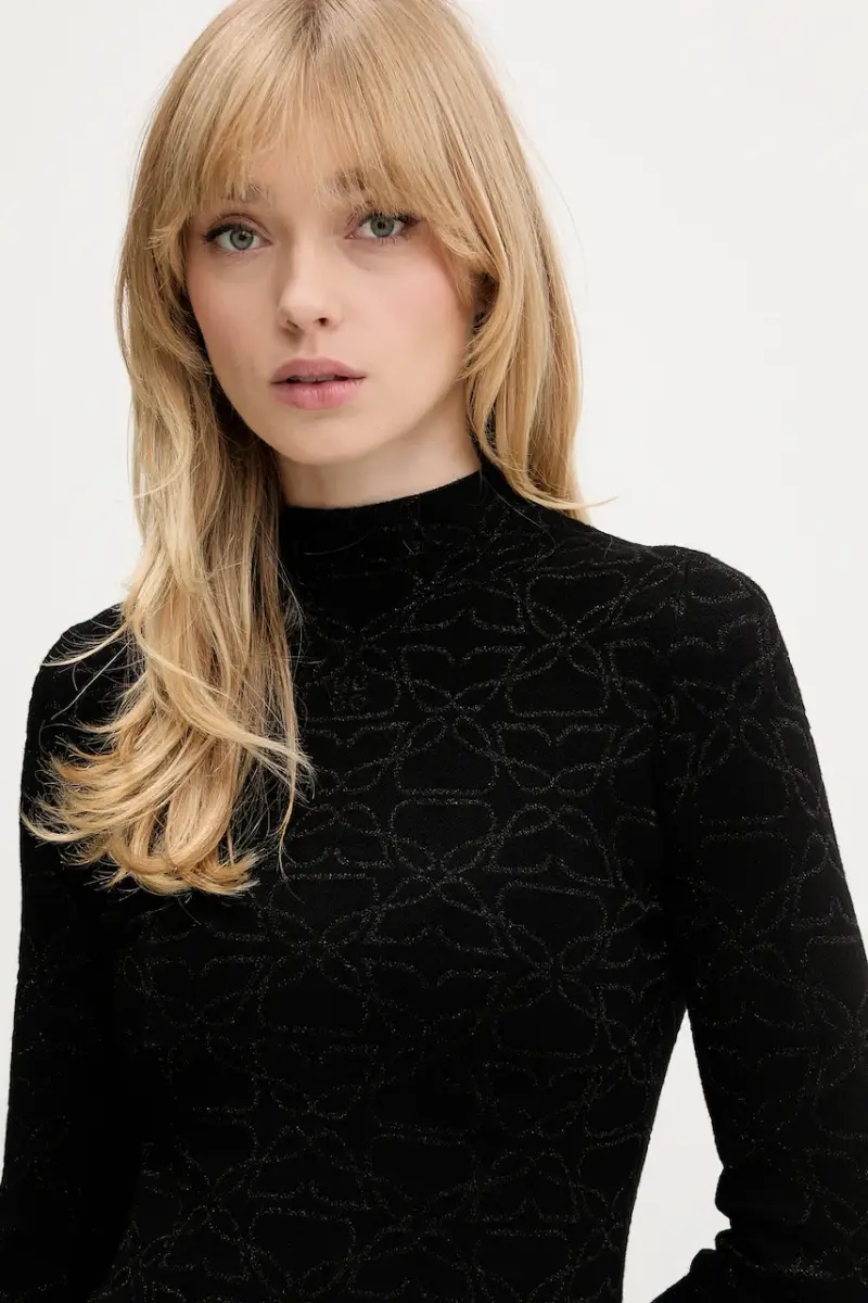 maglione donna colore nero 50548283 miniatura 4