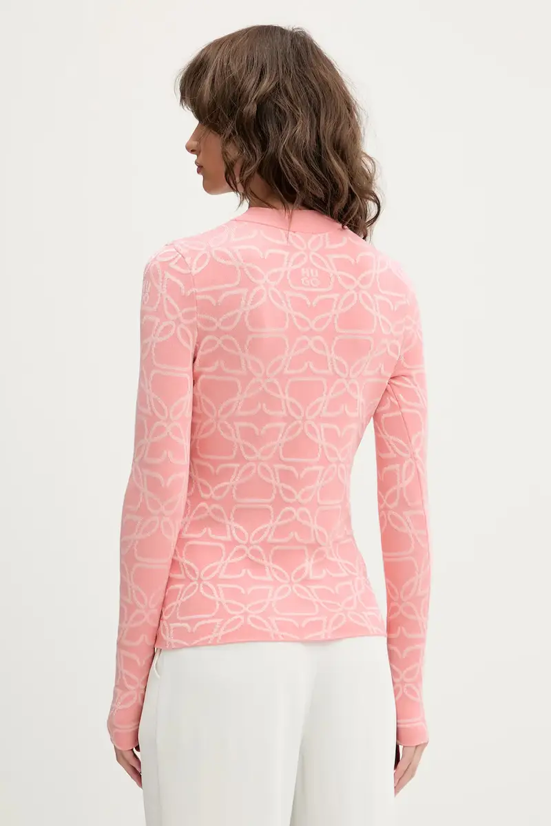 maglione donna colore rosa 50542604 miniatura 3