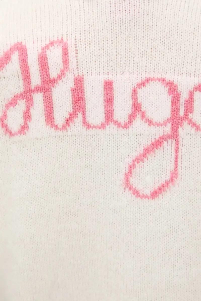 maglione in lana donna colore beige 50545092 miniatura 5