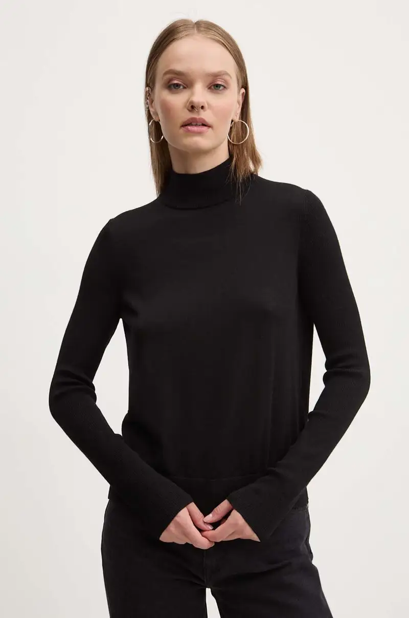 maglione in lana donna colore nero 50500811