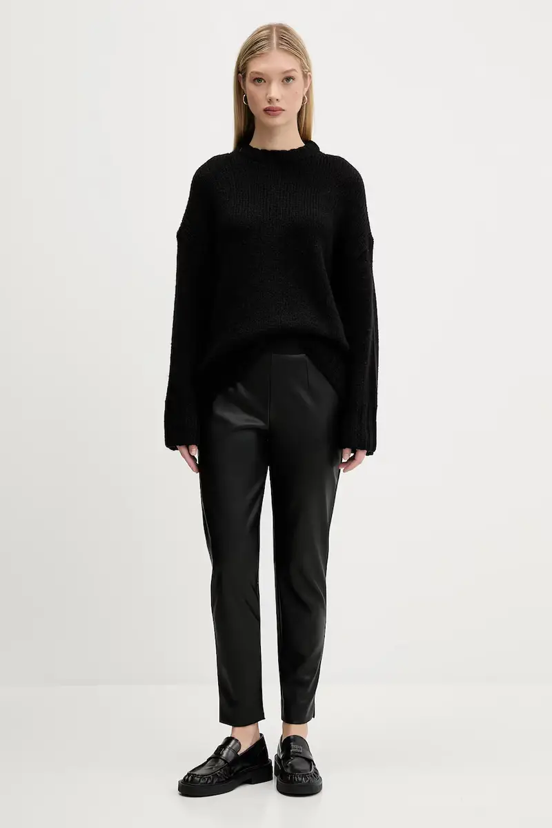 maglione in lana donna colore nero 50548137 miniatura 2