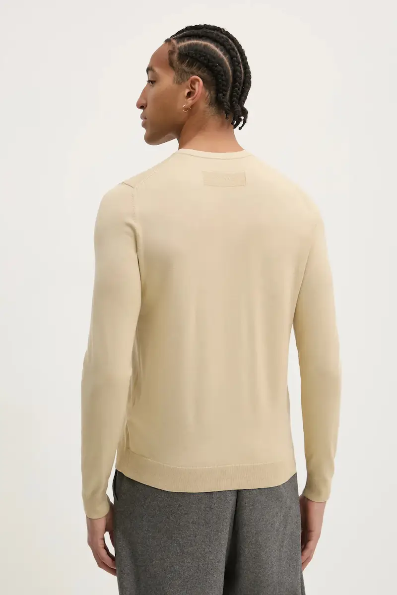 maglione uomo colore beige 50532074 miniatura 3
