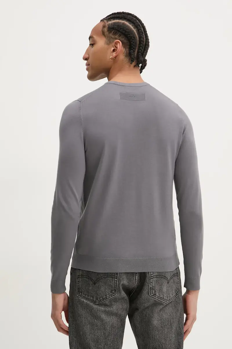 maglione uomo colore grigio 50532074 miniatura 3