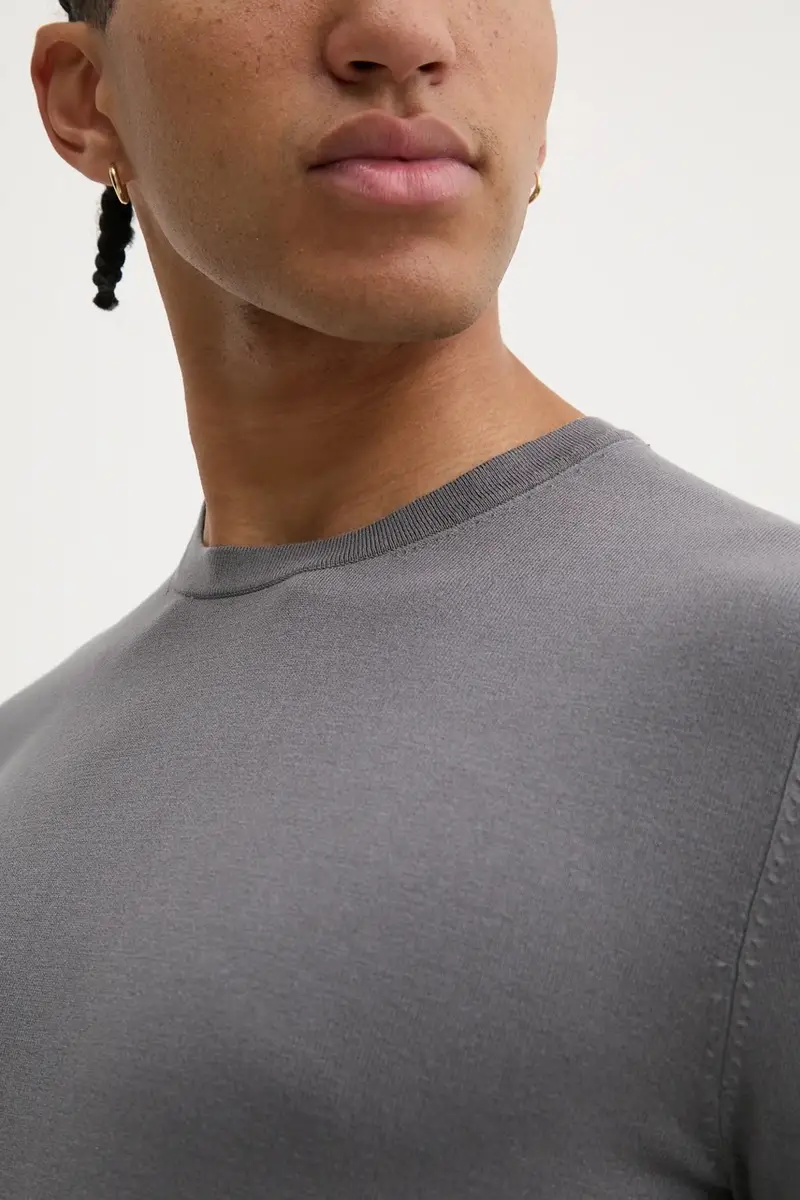 maglione uomo colore grigio 50532074 miniatura 5