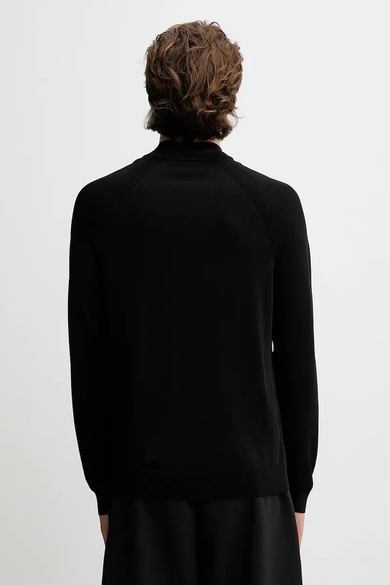 maglione uomo colore nero 50543786 miniatura 3