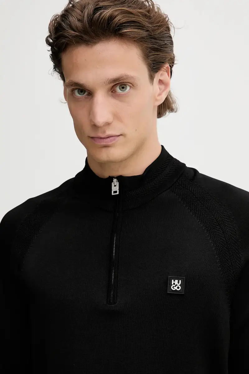 maglione uomo colore nero 50543786 miniatura 4
