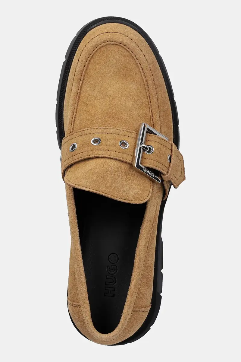 HUGO Mocassini Donna Marrone 3395384 miniatura 4