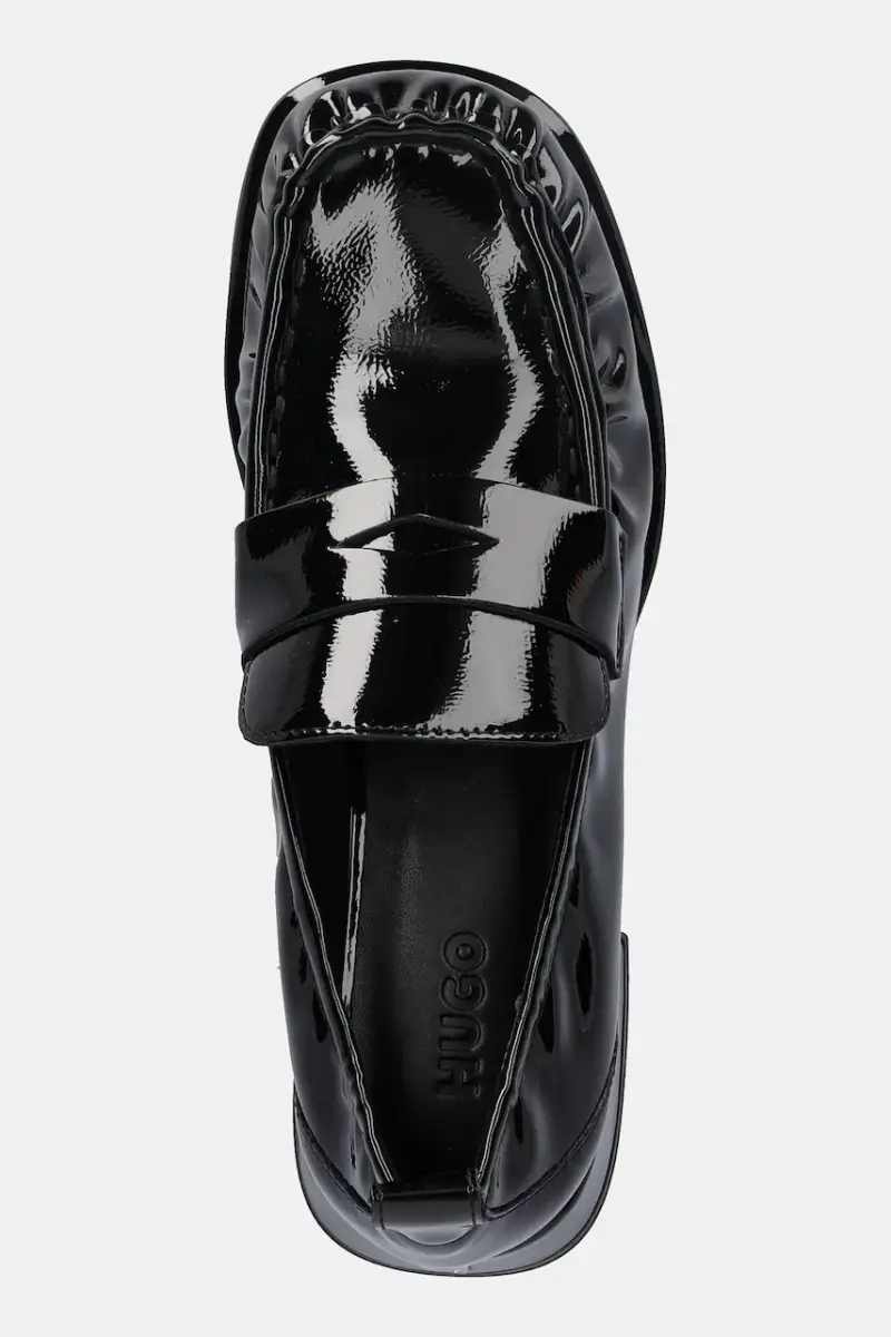 HUGO Mocassini Donna Nero 3153018 miniatura 4