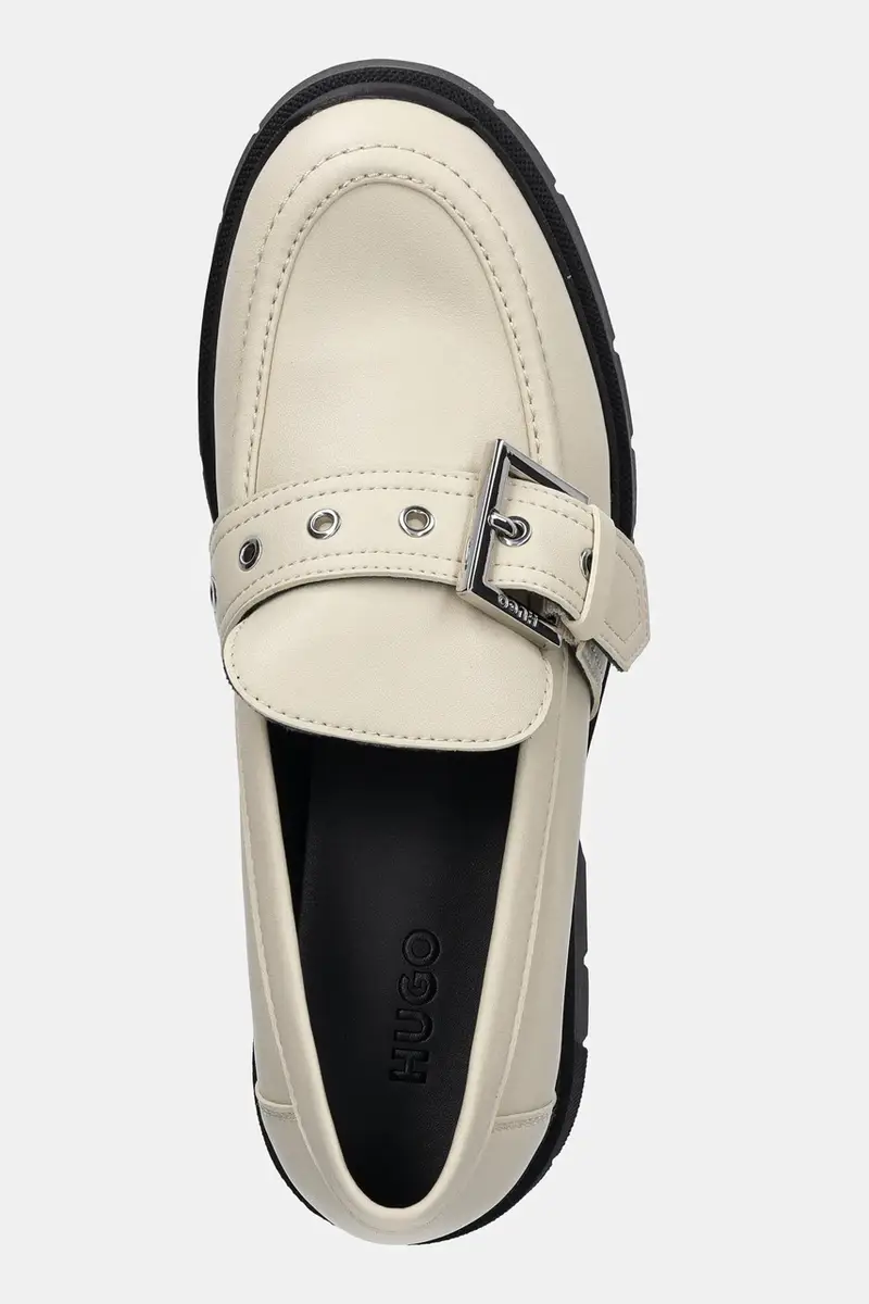 HUGO Mocassini Donna Beige 3291746 miniatura 4