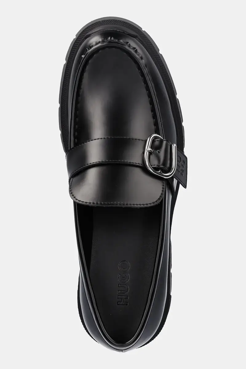 HUGO Mocassini Donna Nero 2890087 miniatura 4