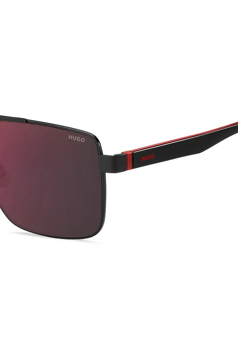 HUGO Occhiali da sole Uomo Nero 3150444 miniatura 5