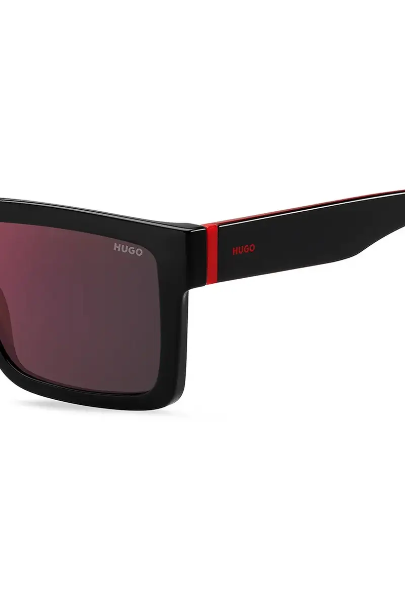 HUGO Occhiali da sole Uomo Nero 3262790 miniatura 5