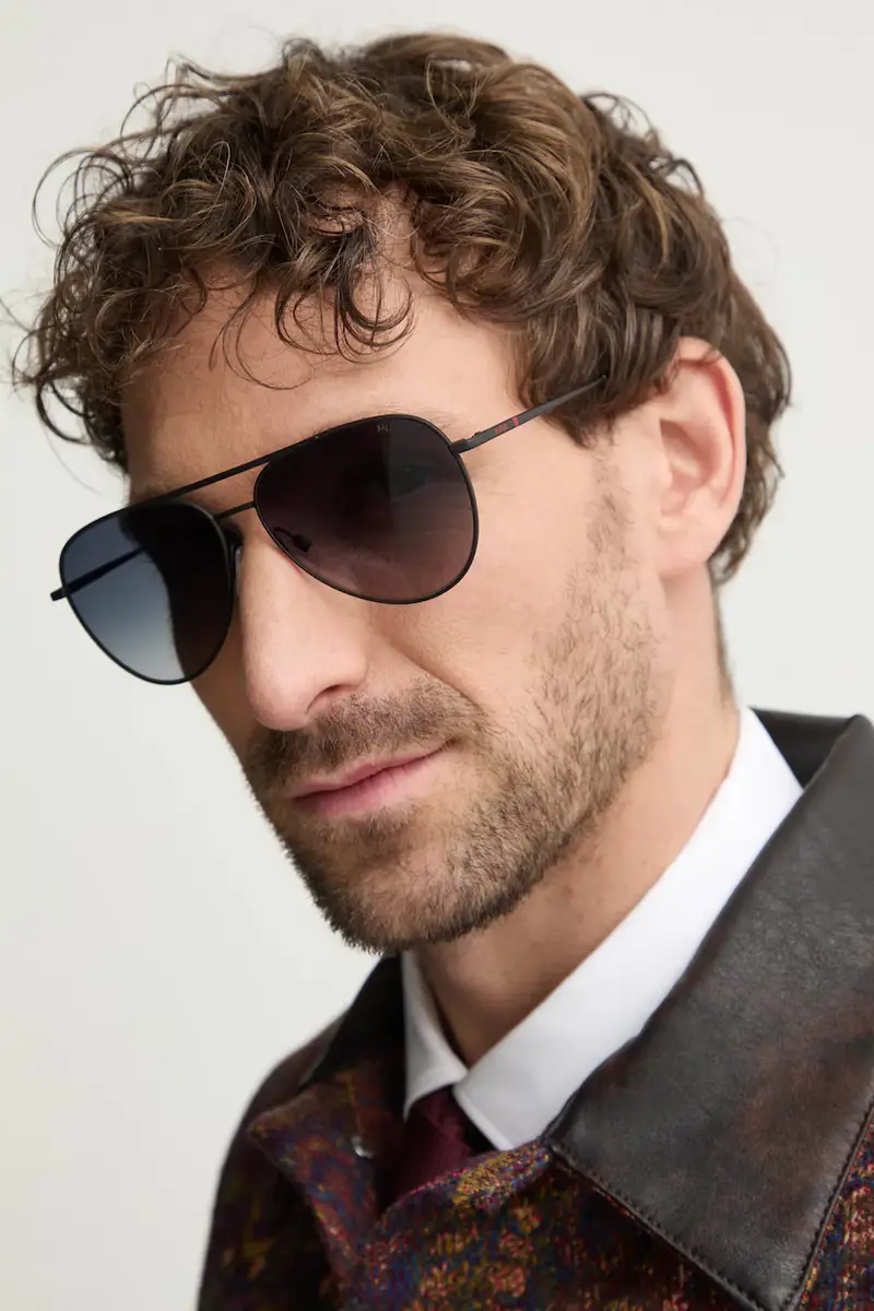 HUGO Occhiali da sole Uomo Nero 3150447
