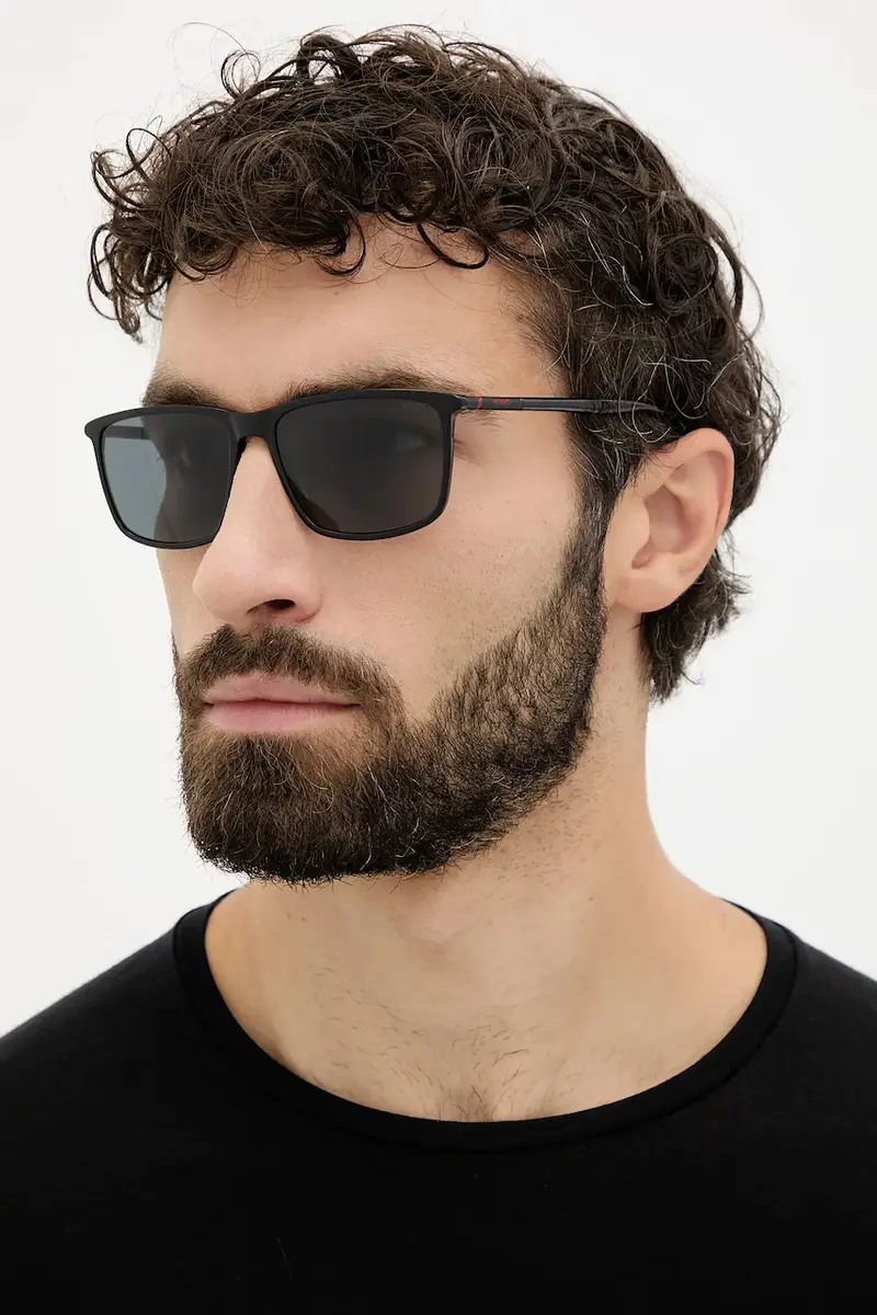 HUGO Occhiali da sole Uomo Nero 3778241