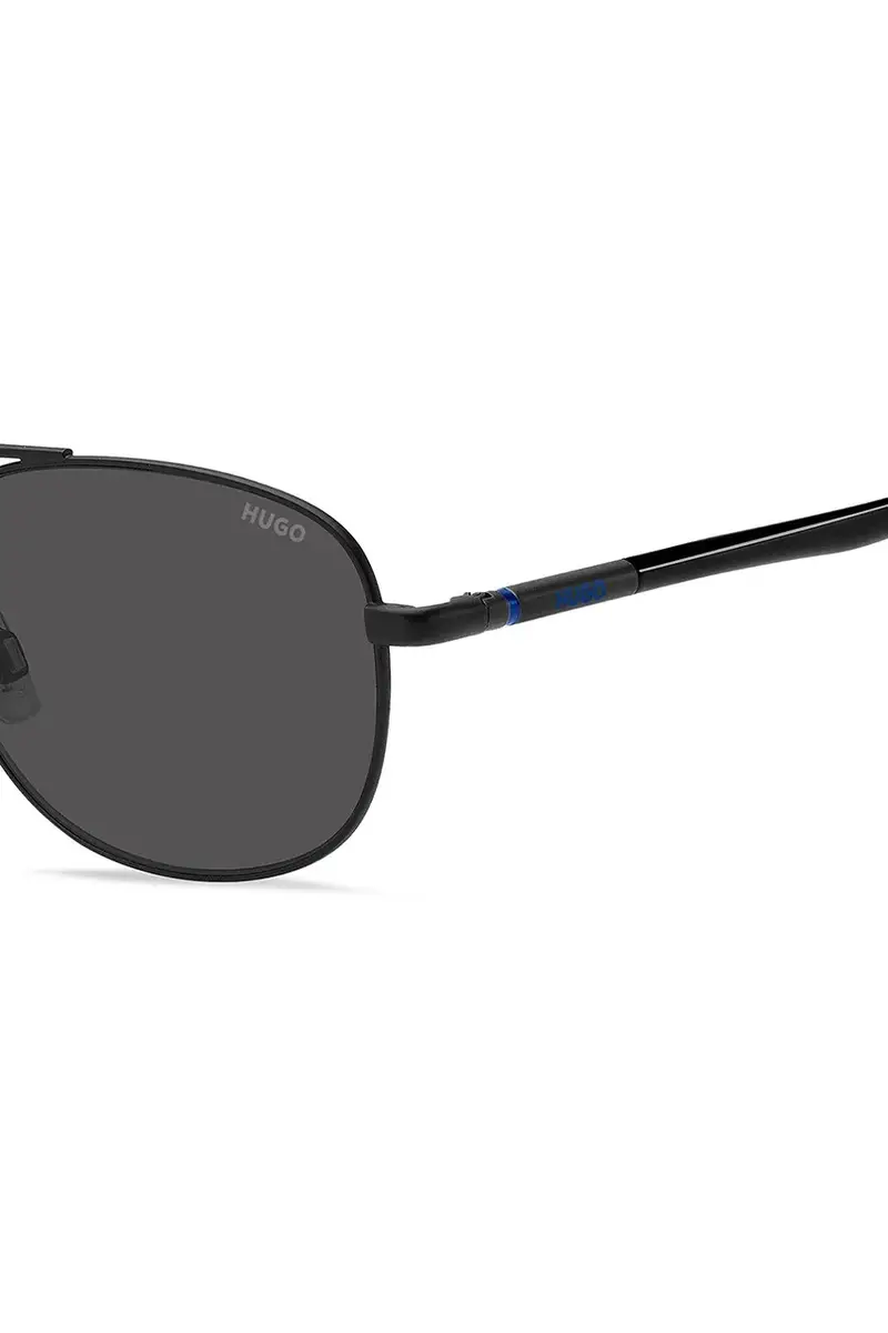 HUGO Occhiali da sole Uomo Nero 3778243 miniatura 5