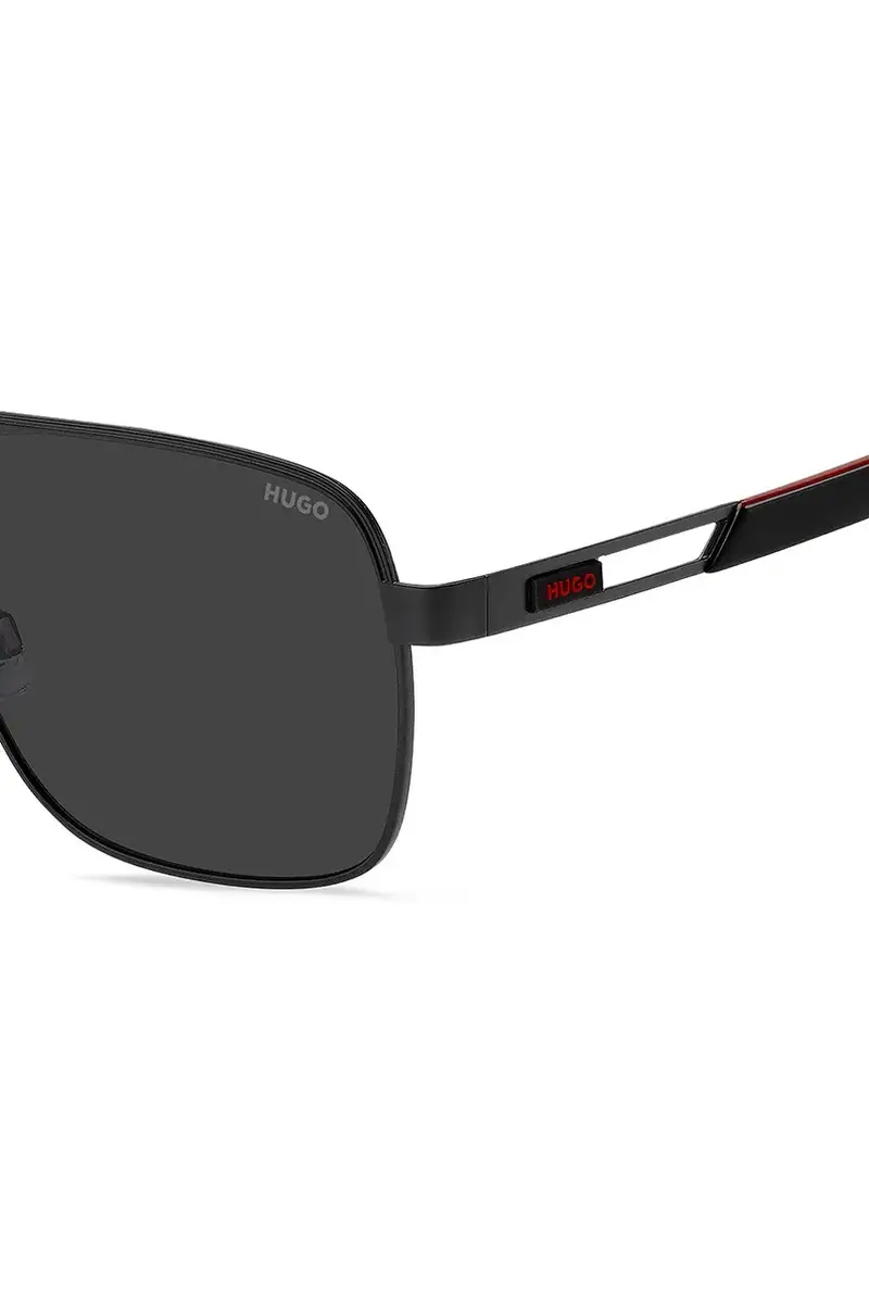 HUGO Occhiali da sole Uomo Nero 3778251 miniatura 5