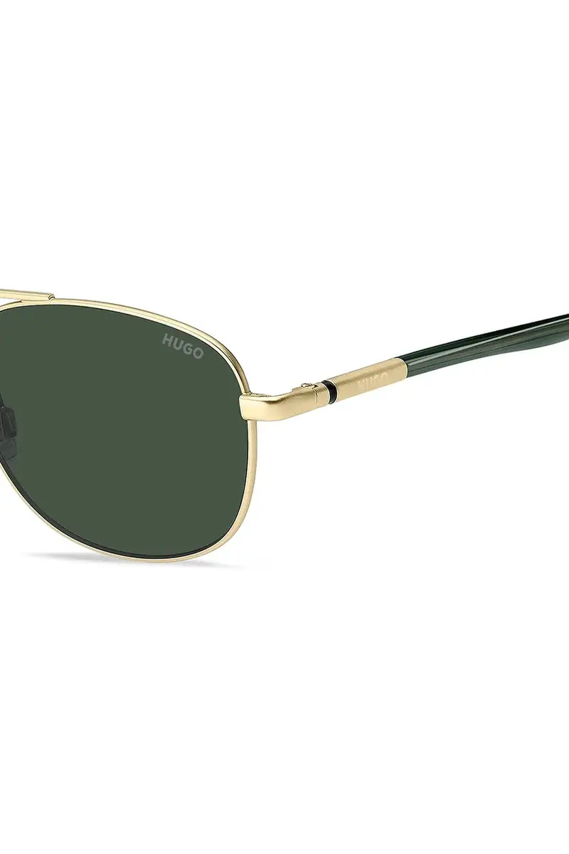 HUGO Occhiali da sole Uomo Oro 3779108 miniatura 5