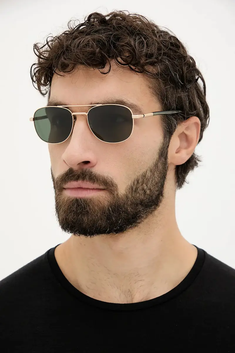 HUGO Occhiali da sole Uomo Oro 3779108