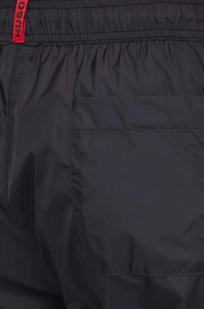 pantaloncini da bagno colore blu navy Nero miniatura 5