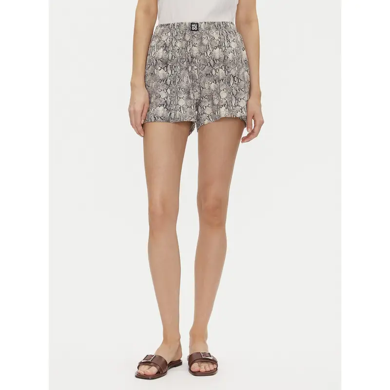 Pantaloncini del pigiama Nika_Shorts 50540027 Marrone Relaxed Fit