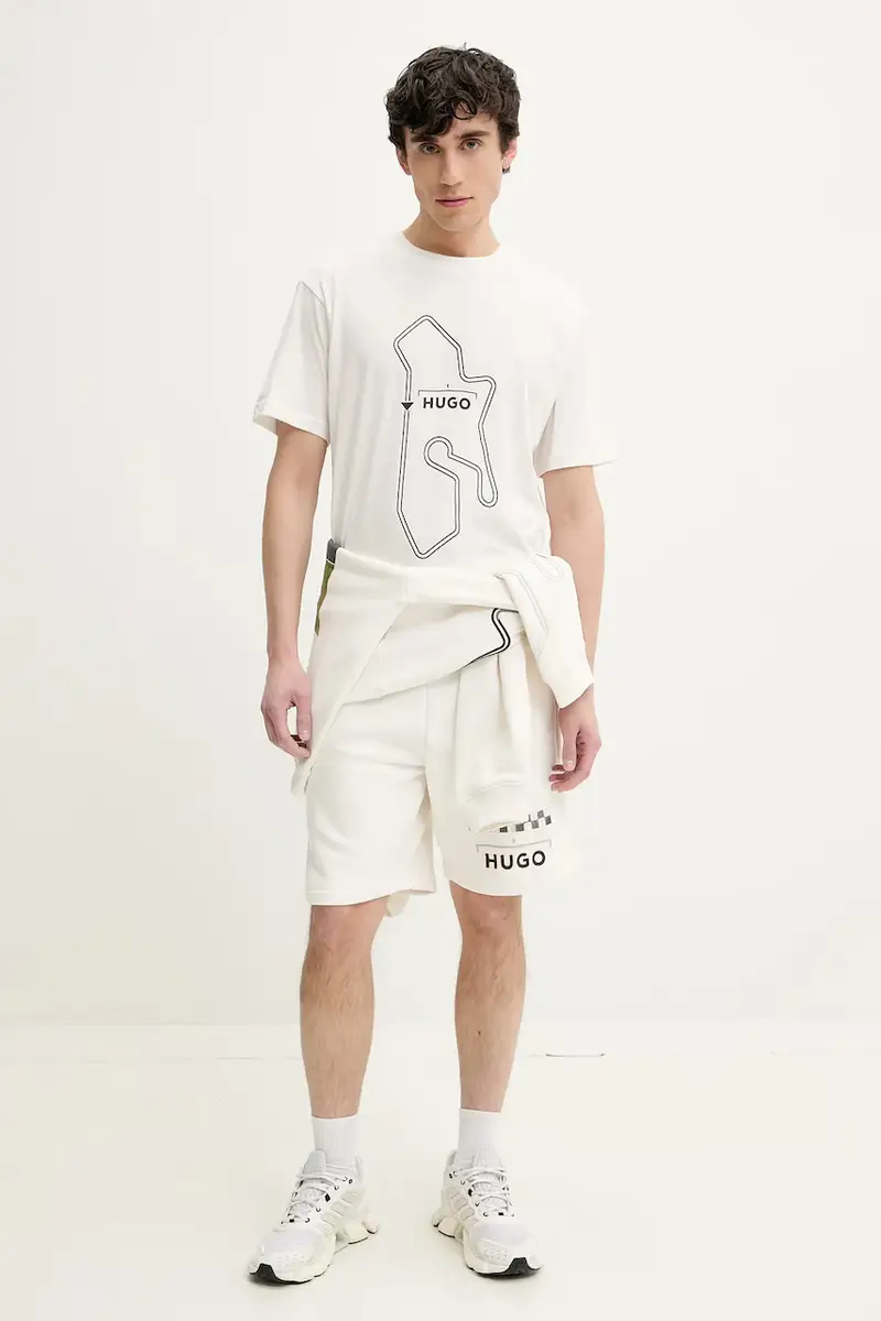 pantaloncini uomo colore beige 50531759 miniatura 2