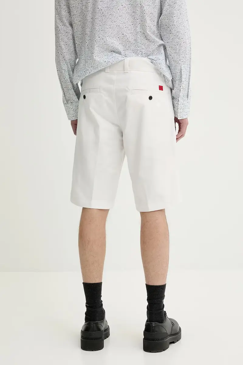 pantaloncini uomo colore beige Bianco miniatura 3