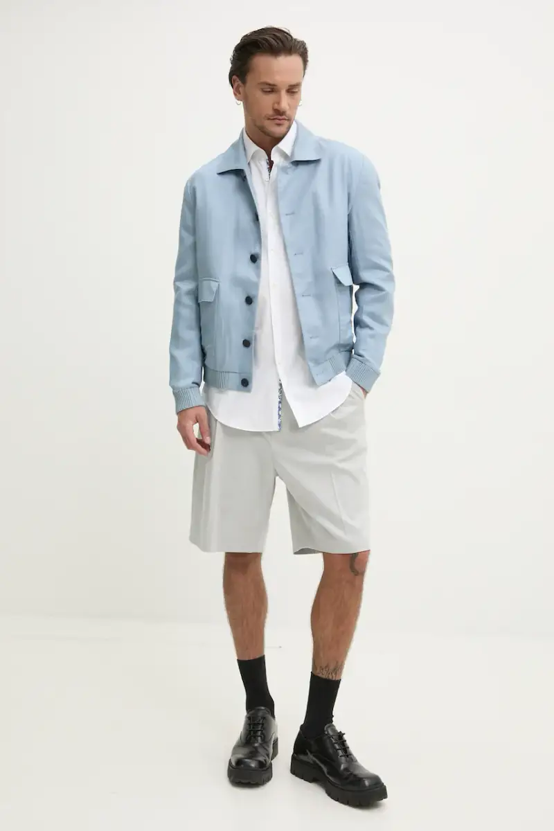 pantaloncini uomo colore grigio 50538023 miniatura 2