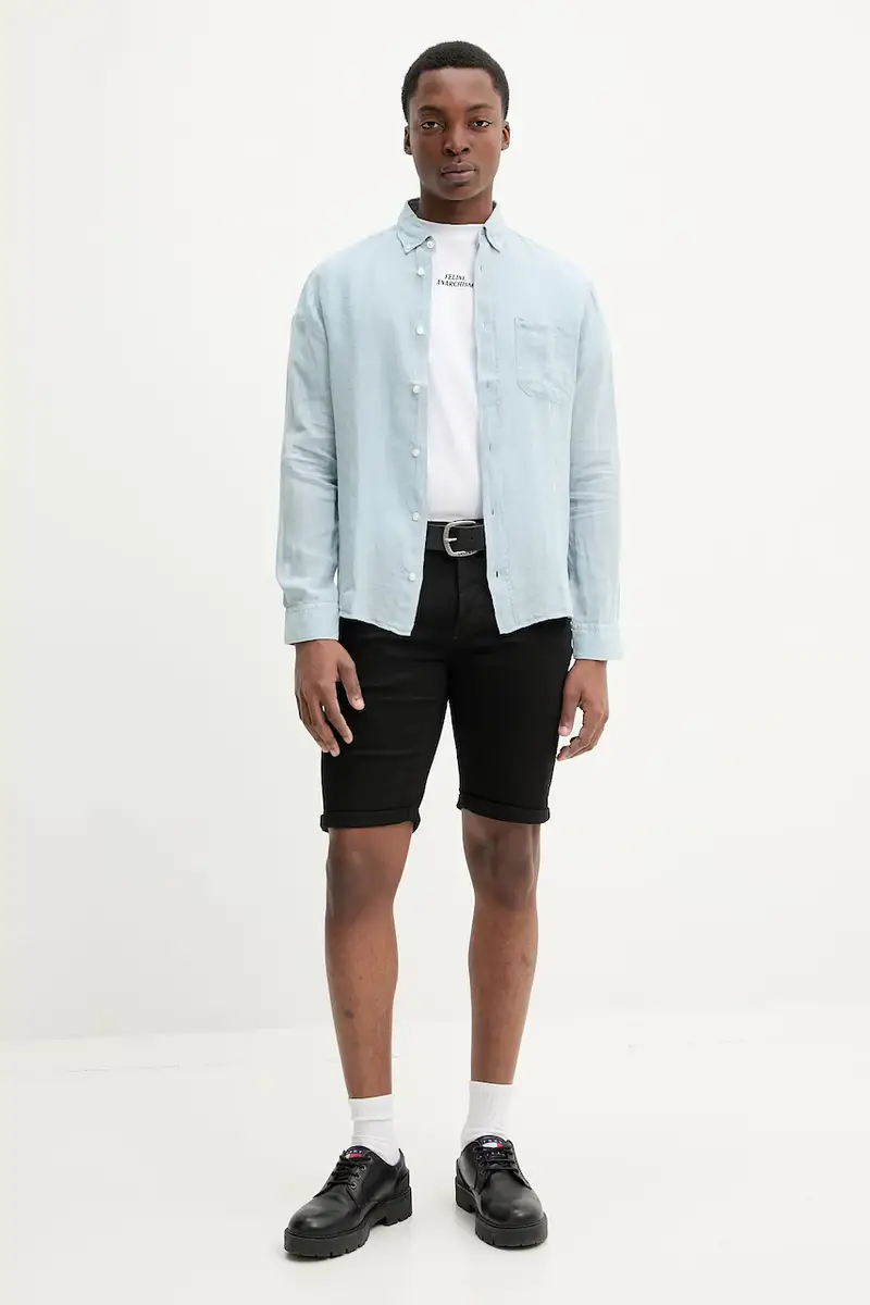 pantaloncini uomo colore nero 50537718 miniatura 2