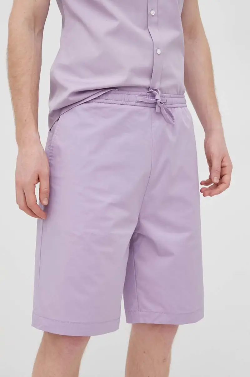 pantaloncini uomo Violetto