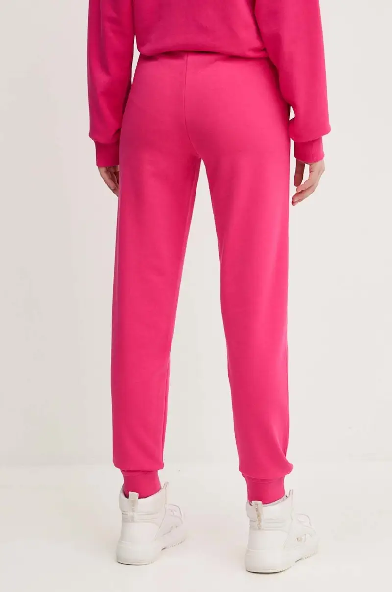 pantaloni da jogging in cotone colore rosa 50522417 miniatura 3