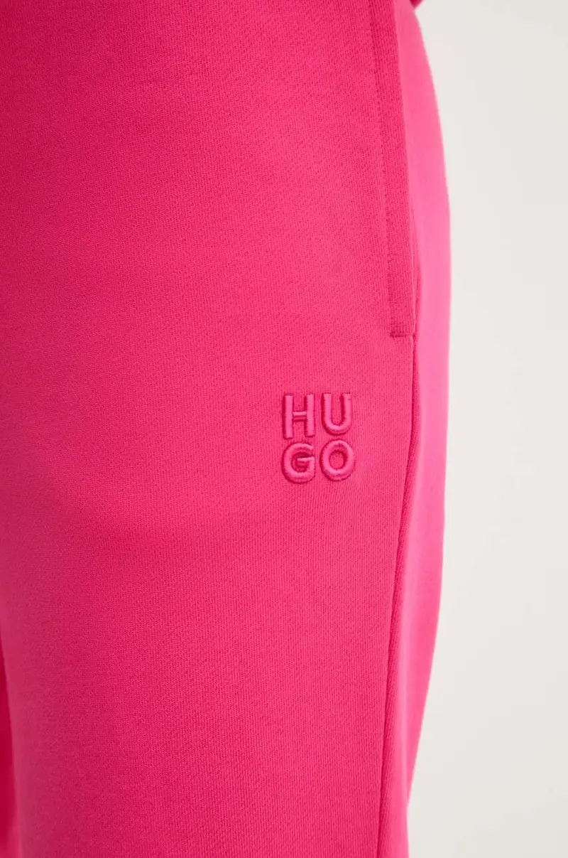 pantaloni da jogging in cotone colore rosa 50522417 miniatura 4