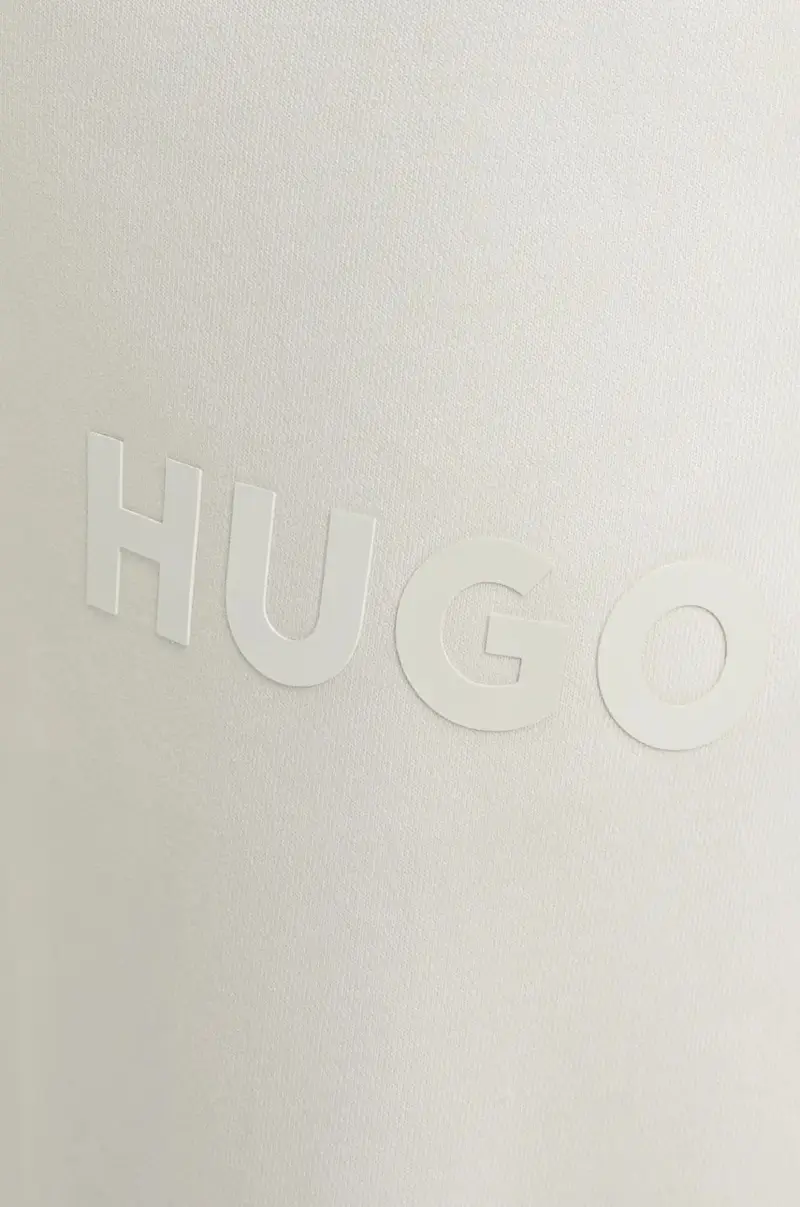 pantaloni della tuta di cotone colore beige 50529110 miniatura 4