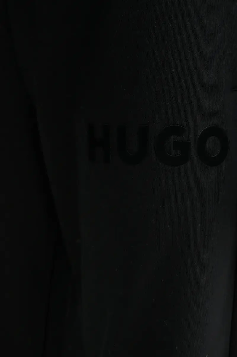 pantaloni della tuta di cotone colore nero 50529110 miniatura 4