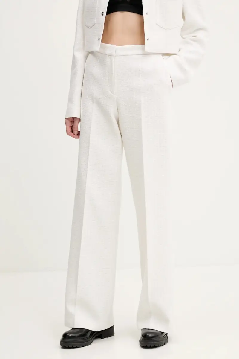 pantaloni donna colore beige 50538128