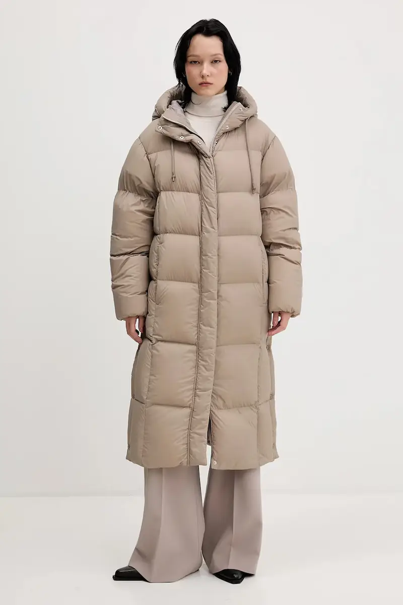 pantaloni donna colore beige 50545533 miniatura 2