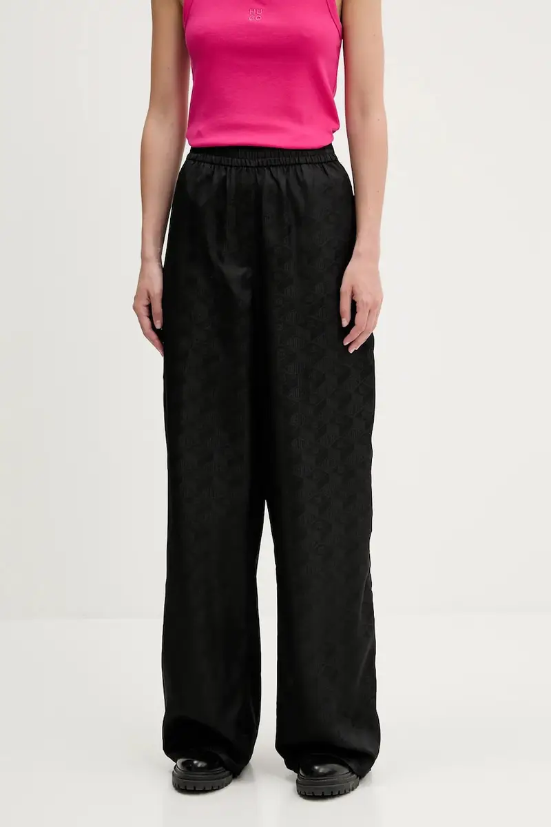 pantaloni donna colore nero 50536962